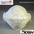 fold flat N95 face mask N95 dust mask N95 respirator mask with valve